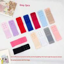 Bra Extender Strap (Extended Version) – 6/2pcs Set Lingerie Accessory, Elastic Adjustable Bra Extender Back Strap With Hooks, Bra Extension Band, Women's Lingerie Fastener, Suitable For Bra Underbust, Women's Accessory, Suitable For Travel, Sports, Outdoor Activities - Multiple Styles - View 15