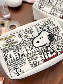 1 حقيبة تخزين بتصميم Snoopy، مناسبة لتنظيم الأشياء الصغيرة أثناء الدراسة اليومية والتنقل، يمكن استخدامها كحقيبة أقلام أو حقيبة مكياج أو حقيبة تخزين متنوعة، مناسبة أيضًا كهدية للعودة إلى المدرسة، مستلزمات المدرسة، العطلات، أعياد الميلاد، هالوين، عيد الميلاد، الحفلات - متعدد الألوان - مشاهدة 4