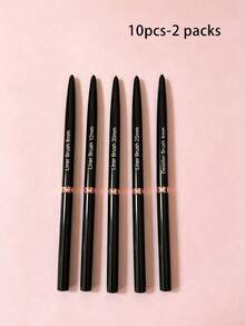 10/5/3/1pc Black Metal Rod Nail Art Liner Brush Random - Black - View 10