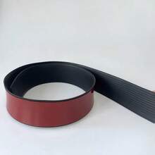 1pc 90cmx5cm Self-Adhesive Rubber Door Threshold Ramp, Self-Adhesive Floor Transition Strip - A - View 7