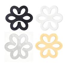 2pcs/4pcs Flower Shape Bra Strap Clips, Invisible Non-Slip Bra Strap Fixer, Women's Lingerie Accessories, Invisible Non-Slip Bra Strap Buckle, Suitable For Cross-Back Lingerie, Transparent Buckle, Non-Slip - A - View 13