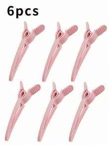 Large Matte Long Seamless Alligator Hair Clip, Bangs Clip For Blow Drying, Sectioning And Fixing Hair Strands, Minimalist Solid Color Suitable For Makeup Styling And Fixing Flyaways, Can Be Used As A Daily Beauty Gift - Multicolor - View 15