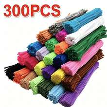 Colorful Twistable Chenille Stems, Non-Shedding Bendable DIY Bouquet Doll Decoration Handmade Craft Material - Multicolor - View 7