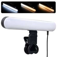 Borriig LED Clip-On Fill Light, Adhesive Selfie Light, Multiple Adjustable Lighting Modes, Compatible With Phone, Android, Laptop, Suitable For Makeup, Selfie, Vlog, Etc. - Multicolor - View 9