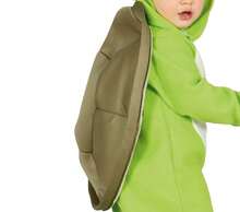 Rubies Baby Turtle Costume, Comfortable And Fun Complete Outfit With Green Jumpsuit With Hood And Shell, Ideal For Carnival, Halloween And Parties - Multicolor - View 6
