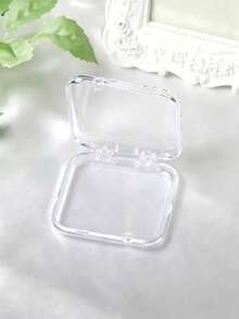 3/2/1pc Wearable Nail Storage Box, Includes 10pcs Double-Sided Adhesive, Artificial Nail Display Storage Box, Nail Organizer Box, Transparent Nail Packaging Box, Suitable For Nails, Adhesive Stickers Can Be Purchased Separately - Clear - View 7