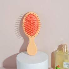 1pc Mini Pink Cherry Blossom Hollow Portable Styling Comb, Hair Comb, Hair Styling Tool & Accessory, Suitable For Men And Women, Salon, Beauty, Travel Essential - Multicolor - View 11