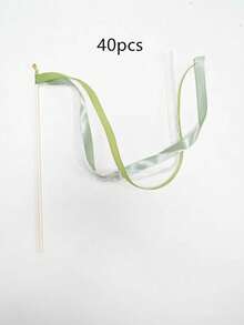 Ribbon Magic Wands With 3-Layer Lace Ribbon And Gold Bells, Party Magic Wands, Party Gift Ribbon Sticks, Fairy Magic Wands, Suitable For Wedding Decor (Green), Best Gift, Wedding Decoration, Home Decor, Room Decoration, Bride Birthday Graduation Birthday Decoration, Party Decoration, Bachelorette Party Decoration - View 6