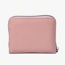 Litchi Texture Japanese Style Niche Zipper Wallet Coin Purse Multi-Function Coin Storage Bag Large Capacity - Multicolor - View 8