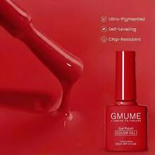 1pc 7.5ml Gel Nail Polish, Color-Matched Bottle Design, Soak Off UV/LED Nail Gel For Spring Summer Fall Winter Manicure, Home DIY Nail Art, Daily Nail Style, Solid Color Nail Design, 77 Colors Available For Personal Use, Nail Care - Multicolor - View 10