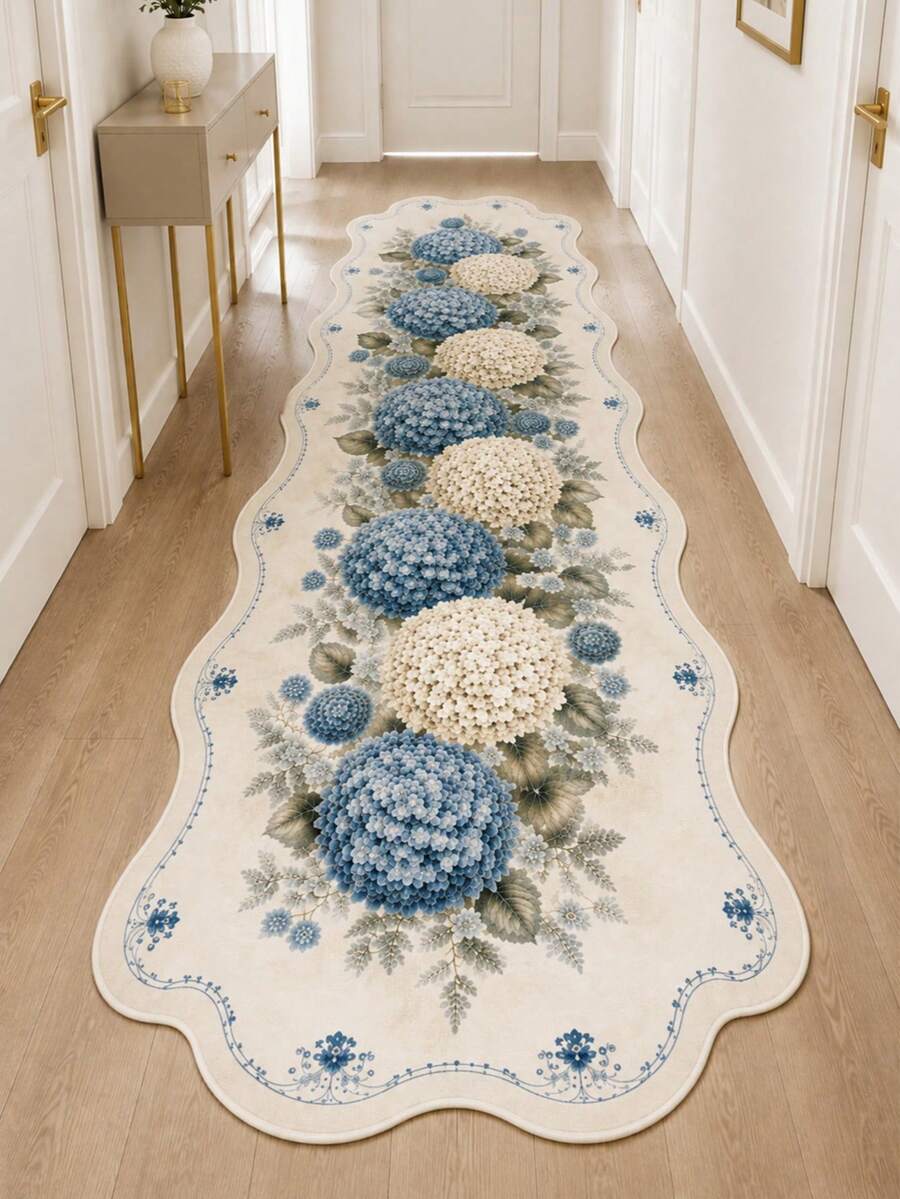 Livingroom Carpet Made In Turkey Soft Touch Machine Washable - Baby Blue - View 1