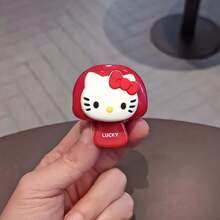 SANRIO Cute Kitty/Kuromi/Cinnamoroll/MyMelody Toothbrush Cover, Yellow/Red/White Toothbrush Protective Case, Suitable For Travel And Home Use, Adorable Bathroom Toothbrush Holder, Random Color - Multicolor - View 5