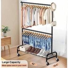 Storage Island & Carts - Black - View 5