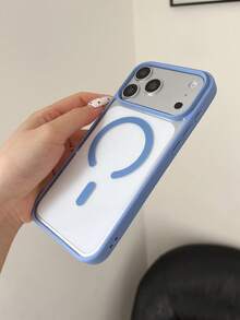 適用於 Galaxy A56 A36 A26 A16 S25FE A17 手機殼，強磁吸附超薄防摔保護殼，S25 Ultra S24 Ultra 透明硬殼背蓋，適用於 iPhone 17 Pro Max、16 Pro Max、15 Pro Max、14 Pro Max、16 Pro、17 Pro、15 Pro、14 Pro、17、16、15、14、13、12、11 手機殼壓克力背蓋，適用於 iPhone 18 Pro Max、18 Pro 手機殼 - 遠峰藍 - 查看 3