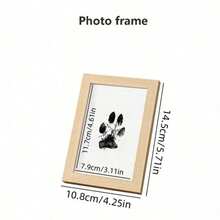 1/2/3/4/5pcs Inkless Pet Paw Print Keepsake (Includes 2 Cards), (Usage: Use With Red Text Facing Down) Pet Keepsake, Perfect For Commemorating Cat And Dog Growth, Preserving Precious Pet Memories, Valentine's Day Gift (Remove Hair Between Pet Paws For Best Results) - Multicolor - View 8