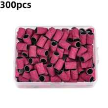 300pcs 3mm Sanding Bands For Nail Drill #180 #240 Grit Nail Sanding Bands For Nail Salon - Multicolor - View 8