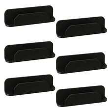 2/6pcs Wall-Mounted Remote Control Storage Rack, Self Adhesive Universal Remote Control Holder, Place On Wall Or Back Of TV, TV Air Conditioner Remote Control Organizer For Bedroom Bedside Table - View 9
