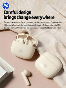 HP H10JSE Bluetooth 6.0 Wireless Earbuds | ENC Noise Cancelling IPX4 Waterproof - View 6