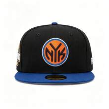New Era New York Knicks Black NBA Champions Cap 77720 - Black - View 1