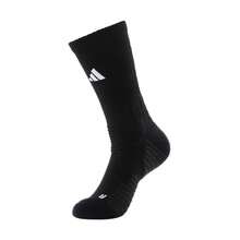 Adidas Kaos Kaki Olahraga Kasual Klasik Nyaman Unisex Musim Semi/Gugur, 1 Pasang, JP0132 - Hitam/putih - View 1