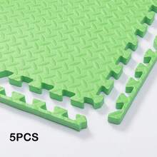 5-Piece Fitness Mat, Interlocking Exercise Foam Mat, Gym Mat, Non-Slip Puzzle Mat, Non-Slip Waterproof, Anti-Fall Noise Reduction, Home Living Room Bedroom Puzzle, New Durable Material, Training Supplies[Each Small Piece Only Comes With 1 Edge, Increasing Accordingly] - New Model - View 13