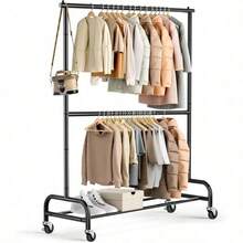 Storage Island & Carts - Black - View 1