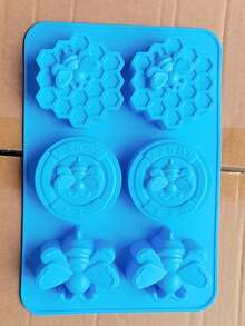 1件多款式蜂巢矽膠模具，蜂巢手工皂模具，昆蟲蜜蜂主題DIY手工藝3D浮雕模具，適合居家DIY愛好者製作獨特手工藝品，適用於日常手工創作與客製化禮品製作 - 多色 - 查看 10