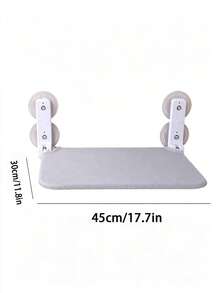 Cat Window Hammock, Wireless Cat Perch, Foldable Sturdy Lounge Chair, Upgraded Suction Cups, Easy Assembly, Indoor Cat Bed, 55 Lbs Capacity, All-Season Use, Breathable Soft, Gift, Present, Celebration, Upgraded Suction Cups Stable Non-Slip, Easy Installation, Detachable Cat Bed, Washable Cat Bed - Large (52*30cm) - View 8
