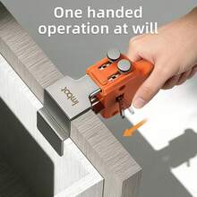 Imbot New Right Angle Clamp, Quick Width Adjustment, Upgraded Handle, Drawer Board Installation Assistant, Press-Type, Suitable For Woodworking, Decoration, Cabinet Drawer Installation - A - View 6
