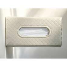Car Sun Visor Tissue Box, Wrinkled PU Leather Car Tissue Storage Box, Hanging Tissue Storage Box, Easy To Use, Car Interior Storage Box, Car Accessories, Suitable For Drivers And Passengers, Travel And Daily Use, Spring/Summer Birthday Gift, New Car Gift, Best Color - Multicolor - View 10