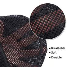 1pc Mesh Dome Style Wig Cap Mesh Weaving Cap Hair Net Elastic Nylon Breathable Mesh Wig Cap For Making Wigs With Adjustable Elastic Band Wig DIY Making Accessories - View 1