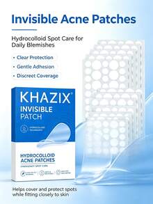720pcs Invisible Acne Cover Patches - Comfortable, Breathable, Lightweight And Portable. Super Strong Adhesion Suitable For Covering And Caring - Round - View 6
