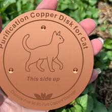 1pc 0.6mm Copper Alloy Bird Bath Tray, Round Pigeon Pattern Water Feature Accessory With 3 Raised Support Points, Natural Pond Style Decorative Tray For Outdoor Bird Bath, Garden Pond, Swimming Pool, Fountain, Fish Tank And Landscape Water Feature - Multicolor - View 3