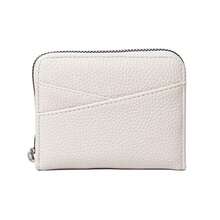 Litchi Texture Japanese Style Niche Zipper Wallet Coin Purse Multi-Function Coin Storage Bag Large Capacity - Multicolor - View 12