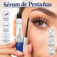 west&month Sérum para Pestañas Rizado Volumen y Alargamiento Hidratación para Cejas Look Natural y Radiante Cuidado de Belleza para Ojos - Negro - Ver 8