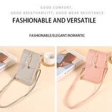 Portable Dual-Layer Phone Bag For Daily Commute - Multicolor - View 4