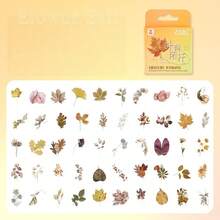 1 Set Waterproof PET Material Diary Stickers, Ins Style Creative Stickers, Scrapbook Material Paper, Office Marking Use - Multicolor - View 14