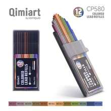 New Retractable Colored Pencils, Easy Coloring For Drawing, 3.0mm Thick Lead, Convenient Retractable Lead, Comes With Pencil Sharpener For Easy Sharpening, Suitable For Drawing, Doodling, Writing, Marking, Back To School Essential - Multicolor - View 33