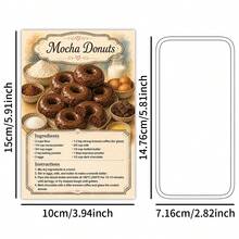20pcs Vintage Coffee Recipe Postcards, Illustrated Coffee Roasting & Beverage Theme Wall Collage Decor Set, Small Poster Decorative Cards For Home Kitchen Decor, Gift For Coffee Lovers - A - View 3