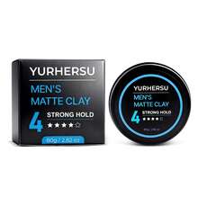 YURHERSU Men's Natural Volumizing Styling Wax, Long-Lasting Hold, Non-Greasy Styling Clay, 80g - Men's Hair Clay - View 11