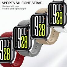 Soft Silicone Breathable Sports Replacement Watch Band Compatible With Xiaomi Mi Band 9 Pro 8 Pro And Watch 5 4 For Men And Women - W4/W5/W6/8P/9P - View 3