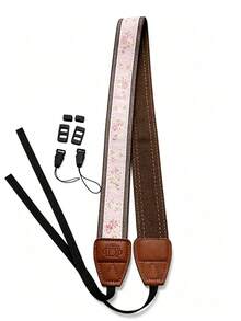 p+7 Camera Shoulder Strap For Zve10 A6400, R50 V1 M50, XT50 XE5 X100VI, Z30 Z50, ZF Instant Cameras, Universal Mirrorless And DSLR Digital Cameras, Pressure-Relieving Fashionable Multi-Function Strap - View 16