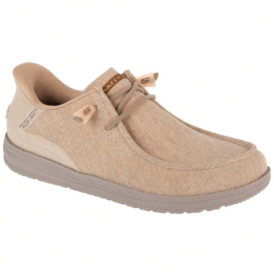 Skechers سكيتشرز سليب-إنز: ميلسون - كورونادو - أحذية رياضية رجالية بيج 210959-TPE - لون شمبانيي - مشاهدة 1