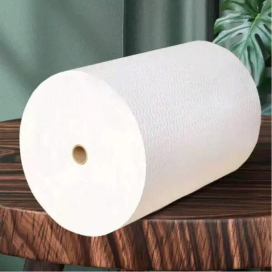 400/100 lembar Tisu Dapur yang Dapat Dicuci, Daya Serap Tinggi, Anti Minyak, Desain Gulung, Kain Poliester Tahan Lama, Cocok untuk Dapur, Mobil, Ruang Tamu, Kamar Mandi, Kamar Tidur, dan Tempat Lainnya, Barang Pembersih Penting dan Aksesori Dapur Dekoratif - A - View 1