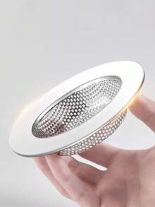 1/2/3pcs-Reusable Fine Mesh Kitchen Sink Strainer, Kitchen Sink Filter, Bathroom Sink Filter, Easy To Clean Kitchen Drain Protector, Suitable For Kitchen And Bathroom Cleaning - Silver - View 6