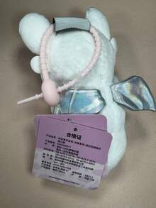 Universal Gantungan Kunci Boneka Karakter Naga Lucu, Liontin Tarik Berbentuk Hati, Hiasan Tas Kartun Lembut, Aksesori Gantungan Kunci Koleksi untuk Ransel dan Tas Tangan - MultiWarna - View 8