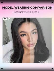 GROINNEYA 6 Pairs Cartoon, Cat Eye, Faux Mink, Fox Eye, Natural Thick False Eyelashes, Cosplay & Travel Makeup Essentials (8-22mm) - Black - View 3
