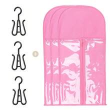 3 Pieceswig Bag Wig Storage Bag Wig Stand Multi-Wig Storage Stand Wig Hanger Wig Organizer - View 5