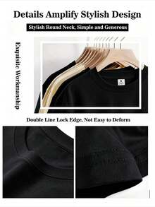 Men T-Shirts - Black - View 4