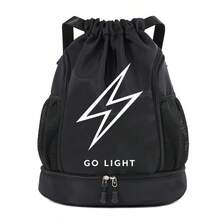 1pc Drawstring Cinch Bag, Soccer Basketball Storage Bag, Unisex Sports Cycling Swimming Backpack - Basketball Storage Bag - View 12